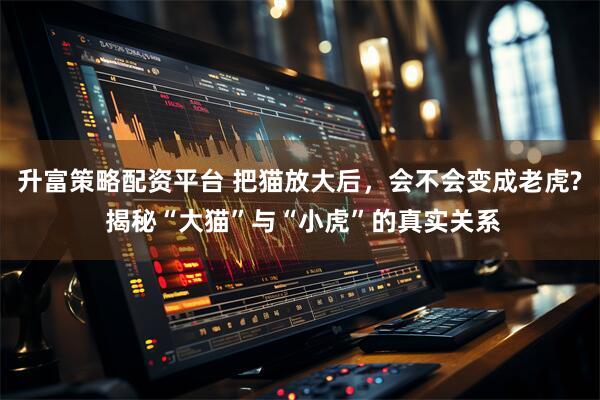 升富策略配资平台 把猫放大后，会不会变成老虎? 揭秘“大猫”与“小虎”的真实关系